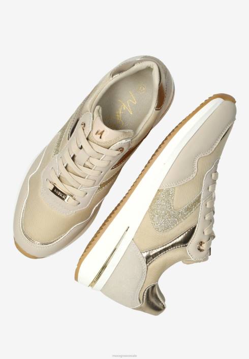 γυναίκες Mexx sneaker lavana sand χρυσός BR0F337