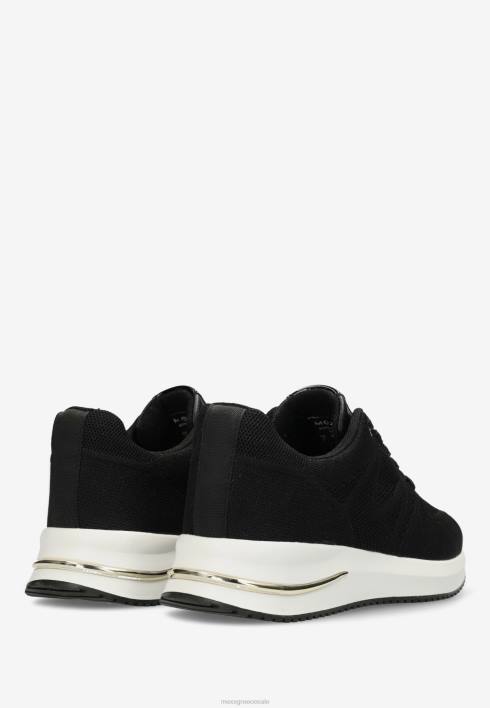 γυναίκες Mexx sneaker leentje μαύρο schwarz BR0F320