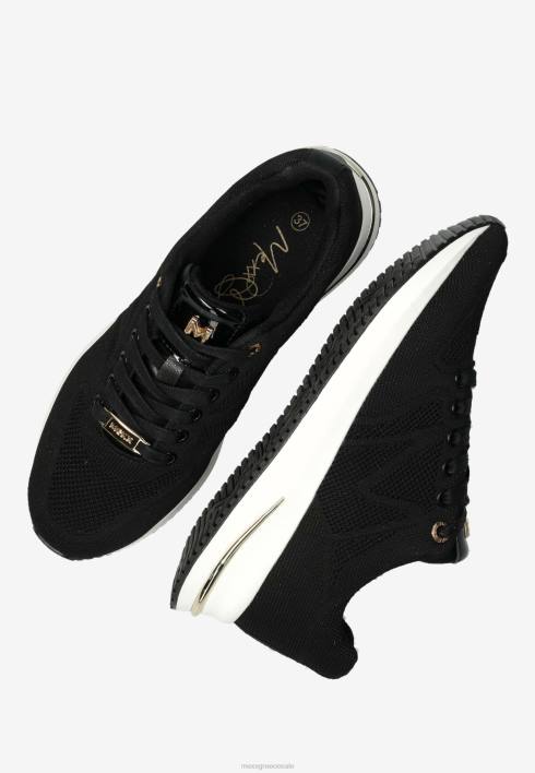 γυναίκες Mexx sneaker leentje μαύρο schwarz BR0F320