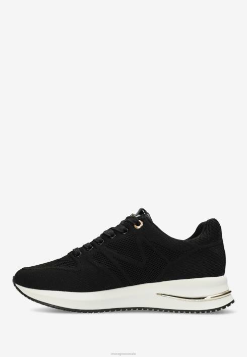 γυναίκες Mexx sneaker leentje μαύρο schwarz BR0F320