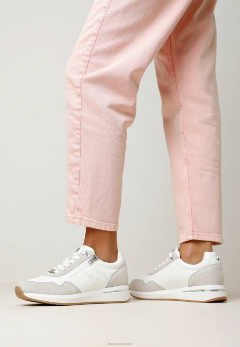 γυναίκες Mexx sneaker lente άσπρο BR0F342