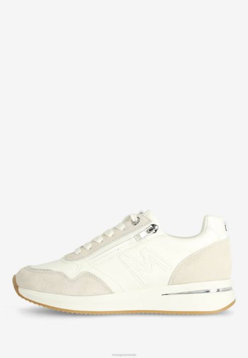γυναίκες Mexx sneaker lente άσπρο BR0F342