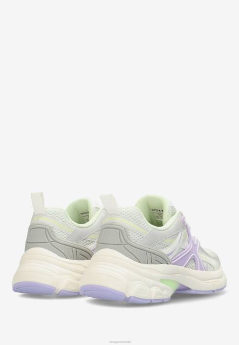 γυναίκες Mexx sneaker lilo λευκό/πράσινο μωβ BR0F283