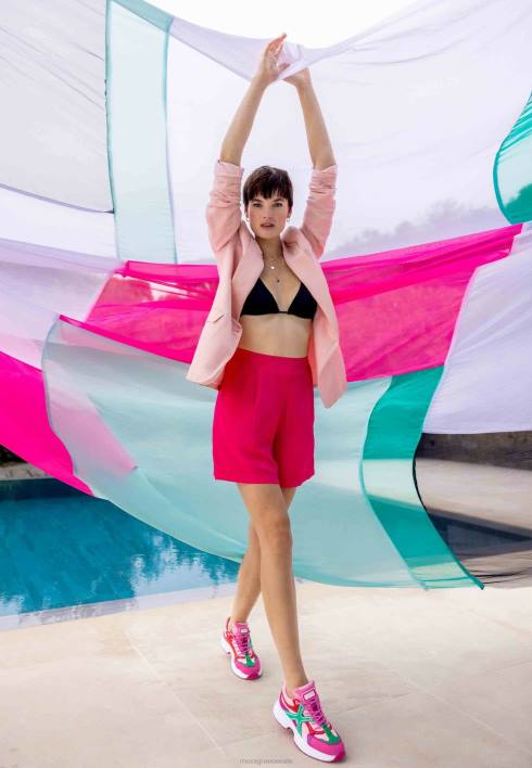 γυναίκες Mexx sneaker loyce μωβ ροζ BR0F250