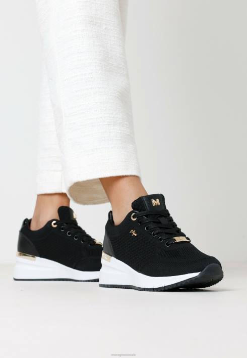 γυναίκες Mexx sneaker γυάλινο μαύρο schwarz BR0F318