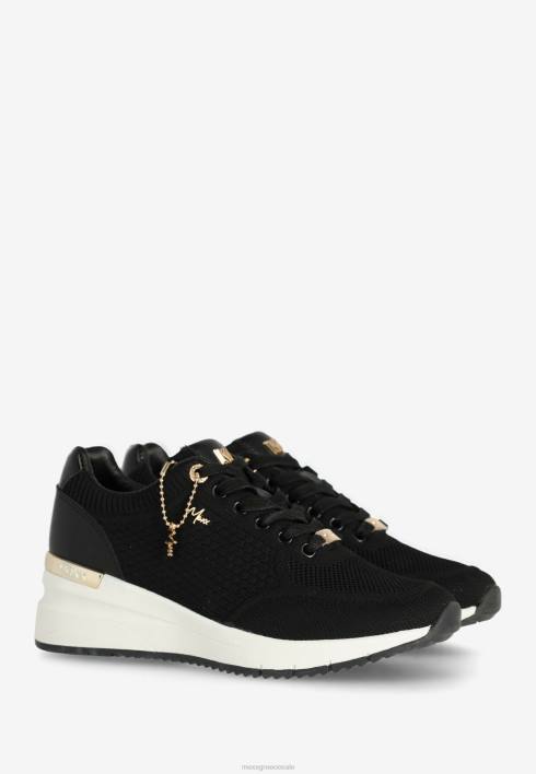 γυναίκες Mexx sneaker γυάλινο μαύρο schwarz BR0F318