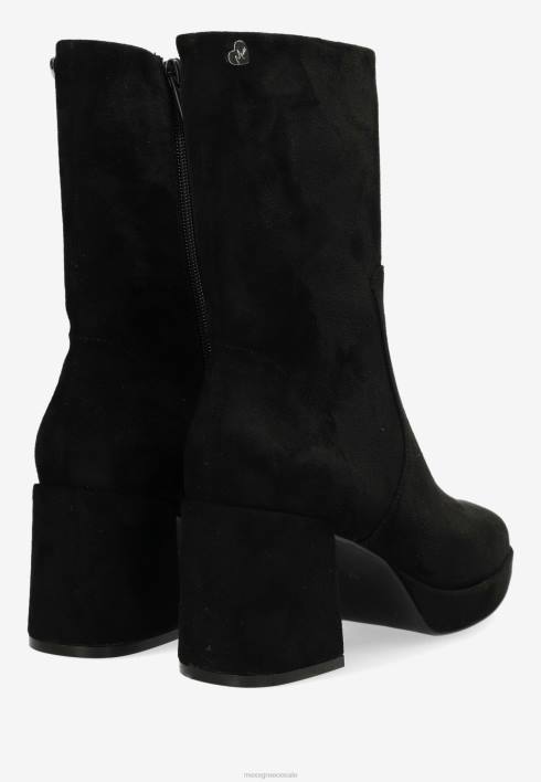 γυναίκες Mexx μποτάκι ακτινίδιο μαύρο schwarz BR0F363