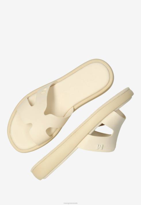 γυναίκες Mexx σανδάλι λωτός σε λευκό μπεζ BR0F255