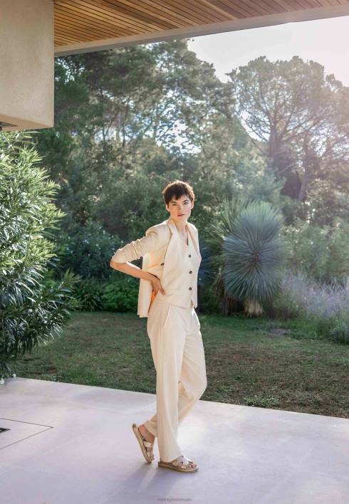 γυναίκες Mexx σανδάλι λωτός χρυσός BR0F258