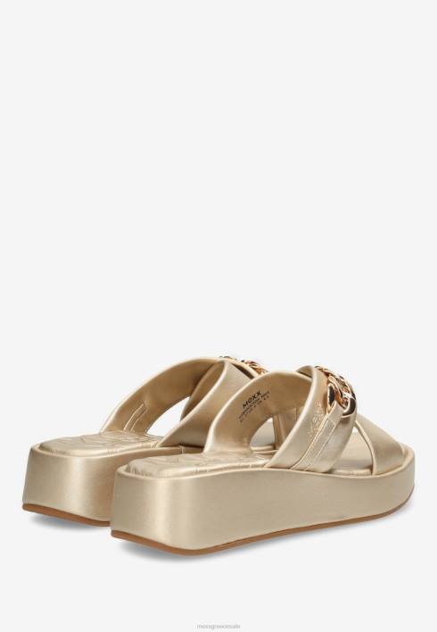 γυναίκες Mexx σανδάλι λεξί χρυσός BR0F302