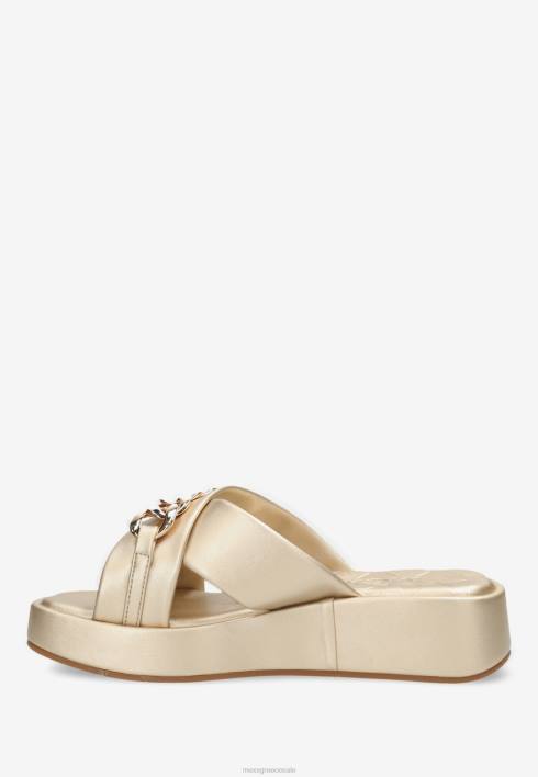 γυναίκες Mexx σανδάλι λεξί χρυσός BR0F302