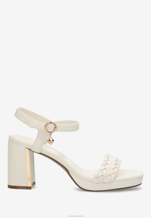 γυναίκες Mexx πέδιλο με τακούνι, ασπρόμαυρο μπεζ BR0F327