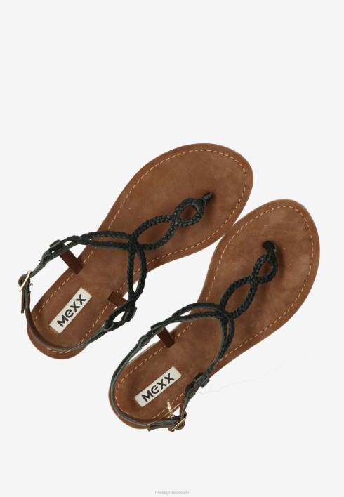 γυναίκες Mexx πέδιλο jolene μαύρο schwarz BR0F384