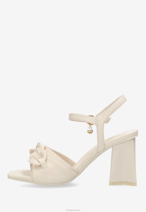 γυναίκες Mexx πέδιλο με τακούνι lauren βότσαλο άσπρο BR0F324