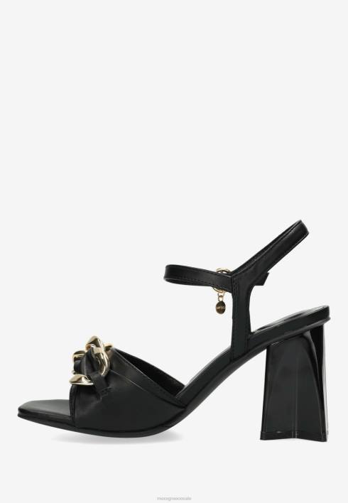 γυναίκες Mexx πέδιλο με τακούνι lauren μαύρο schwarz BR0F323