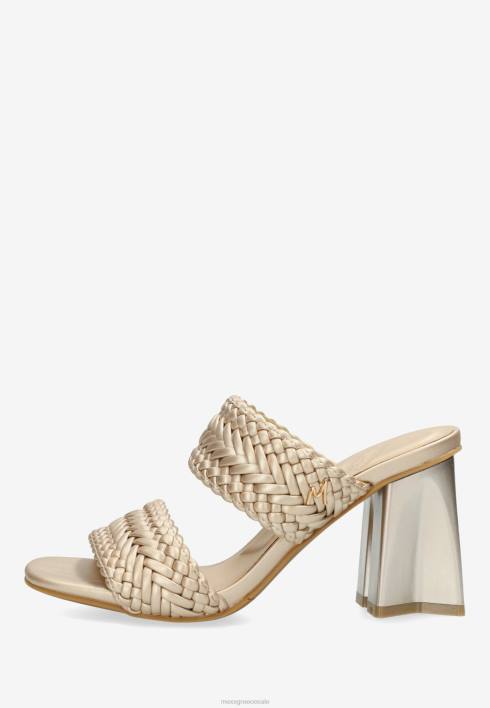 γυναίκες Mexx πέδιλο με τακούνι lilah χρυσός BR0F236