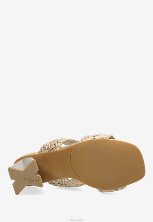 γυναίκες Mexx πέδιλο με τακούνι lilah χρυσός BR0F236