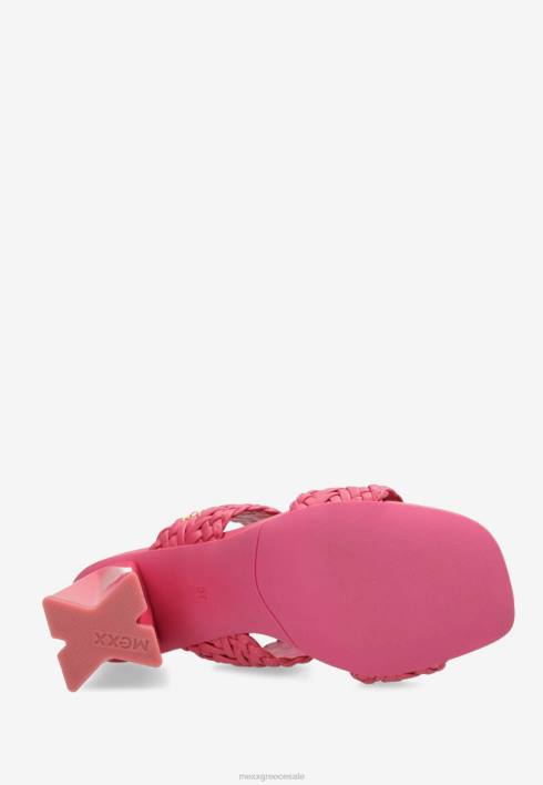 γυναίκες Mexx πέδιλο με τακούνι lilah φούξια ροζ BR0F241
