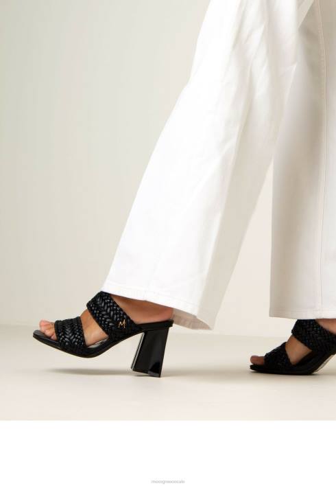 γυναίκες Mexx πέδιλο με τακούνι lilah μαύρο schwarz BR0F240