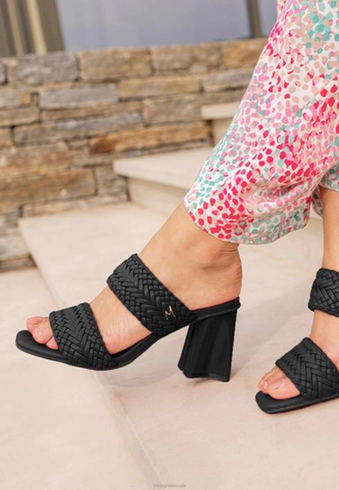 γυναίκες Mexx πέδιλο με τακούνι lilah μαύρο schwarz BR0F240