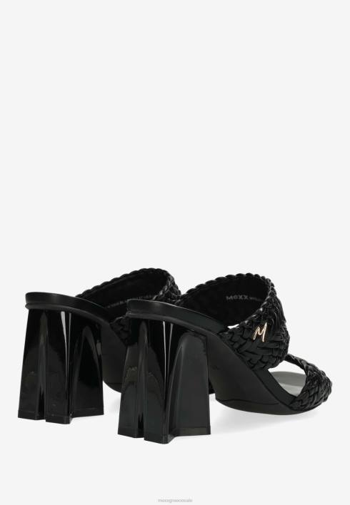 γυναίκες Mexx πέδιλο με τακούνι lilah μαύρο schwarz BR0F240
