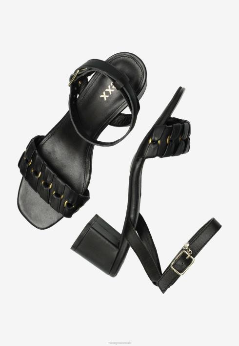 γυναίκες Mexx πέδιλο με τακούνι lynke μαύρο schwarz BR0F583