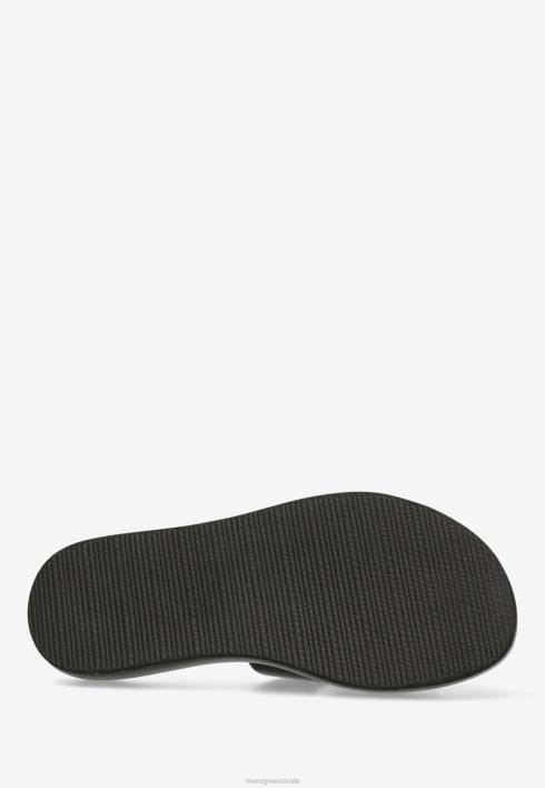 γυναίκες Mexx σανδάλι λωτό μαύρο schwarz BR0F254