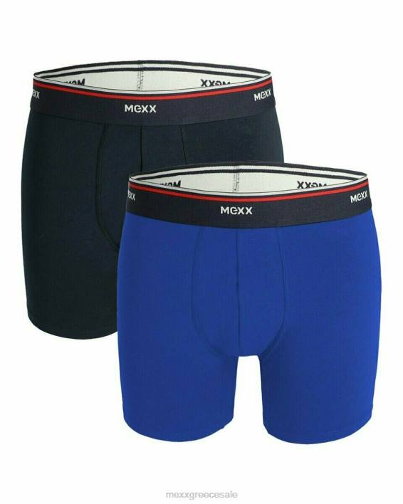 άνδρες Mexx μποξερσορτς 2-pack navy/cobalt πολύχρωμο BR0F645