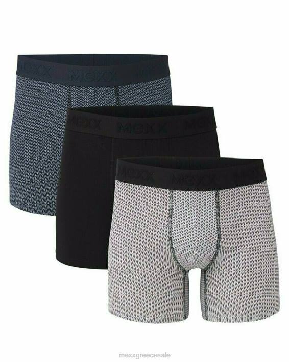άνδρες Mexx boxers 3-pack μαύρο/ναυτικό/γκρι πολύχρωμο BR0F646