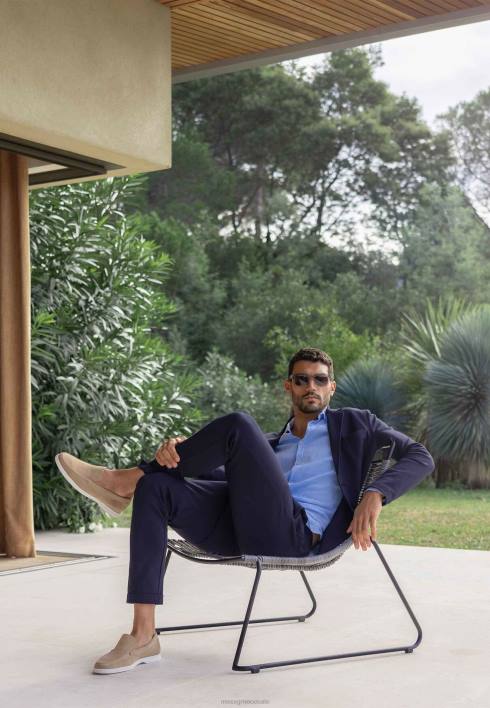 άνδρες Mexx stretch blazer navy μπλε BR0F463