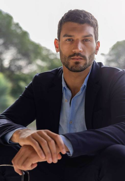 άνδρες Mexx stretch blazer navy μπλε BR0F463