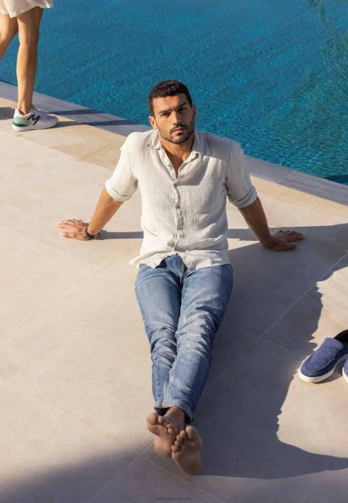 άνδρες Mexx πουκάμισο άσπρο BR0F471