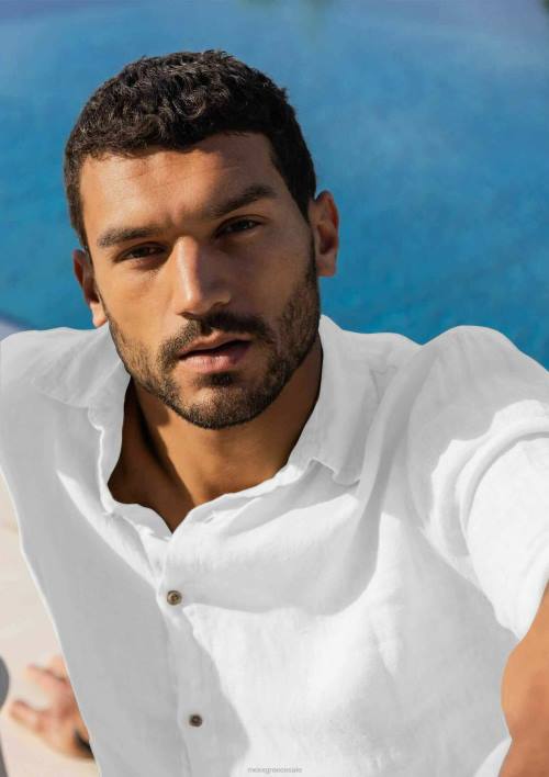 άνδρες Mexx πουκάμισο άσπρο BR0F471