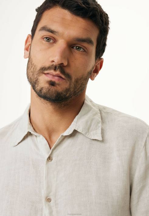 άνδρες Mexx πουκάμισο μπεζ BR0F476