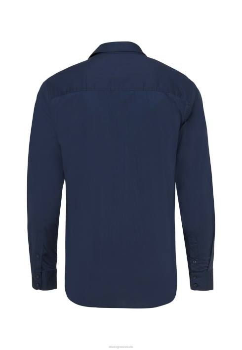 άνδρες Mexx μπομπ πουκάμισο ναυτικό μπλε BR0F551