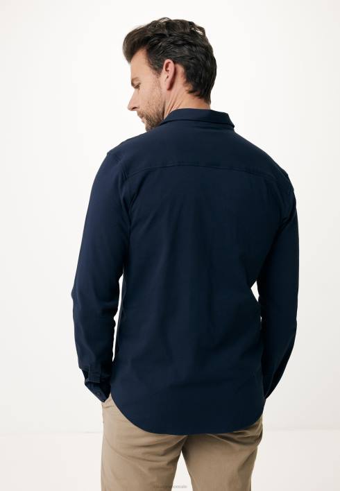 άνδρες Mexx φανέλα βασικού ναυτικού μπλε BR0F575