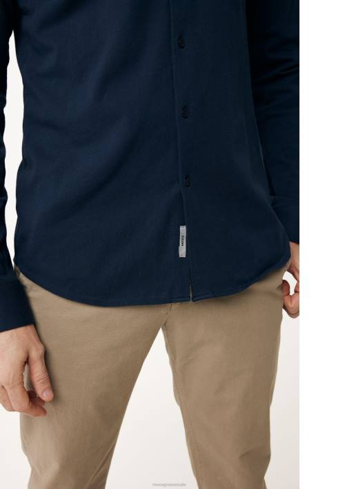 άνδρες Mexx φανέλα βασικού ναυτικού μπλε BR0F575