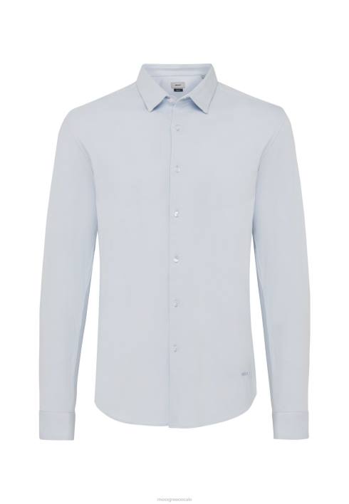 άνδρες Mexx πουκάμισο φανέλα βασικό φως μπλε BR0F576