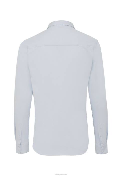 άνδρες Mexx πουκάμισο φανέλα βασικό φως μπλε BR0F576