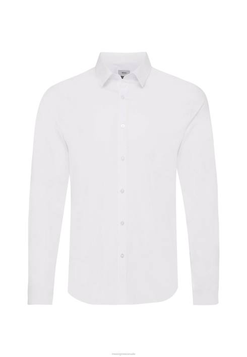 άνδρες Mexx βασικό πουκάμισο bob άσπρο BR0F550