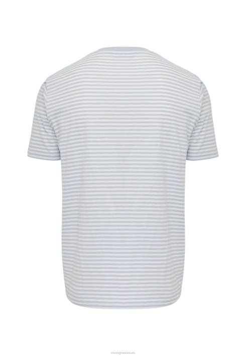 άνδρες Mexx μπλουζάκι ριγέ φωτιστικό μπλε BR0F513