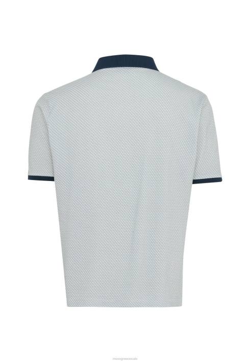 άνδρες Mexx πόλο σε λευκό μπεζ BR0F518