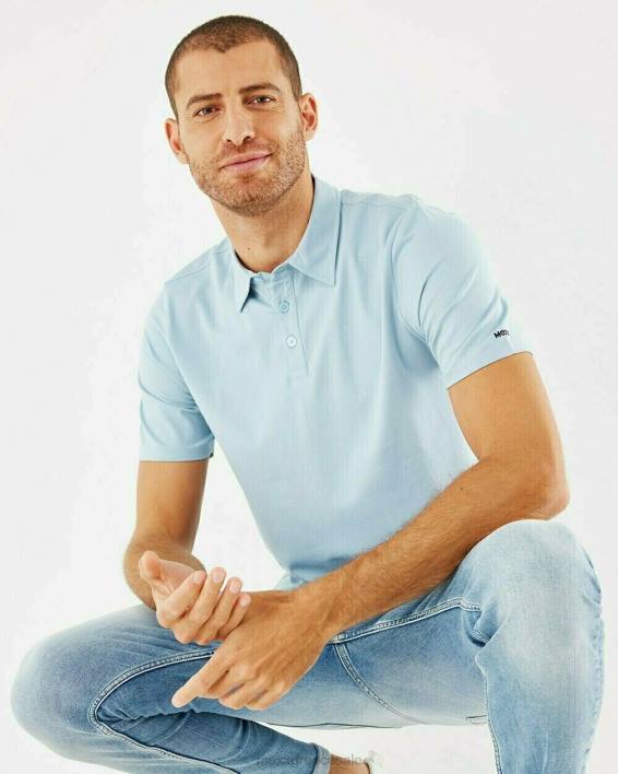 άνδρες Mexx Φωτιστικό πόλο φανέλας μπλε BR0F564