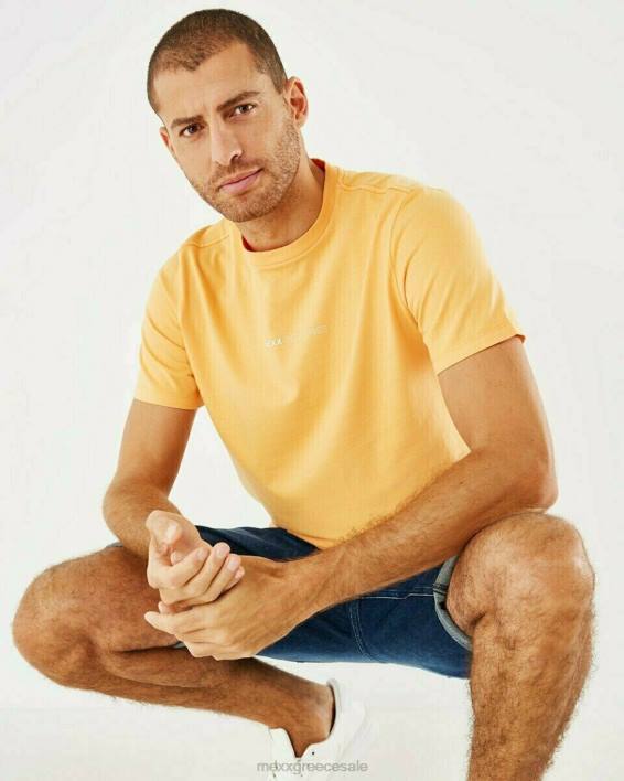 άνδρες Mexx Κοντομάνικη μπλούζα πορτοκάλι BR0F565