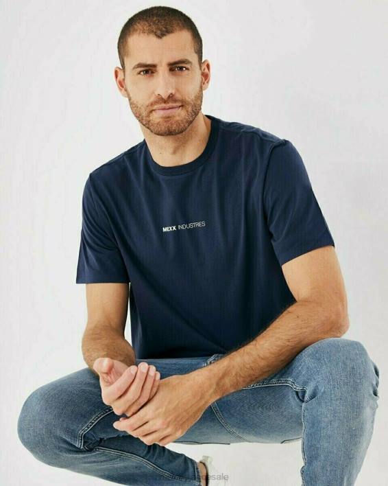 άνδρες Mexx μπλουζάκι ναυτικό μπλε BR0F617