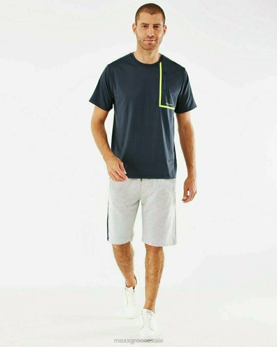 άνδρες Mexx κοντομάνικο μπλουζάκι με τσέπη ναυτικό μπλε BR0F723