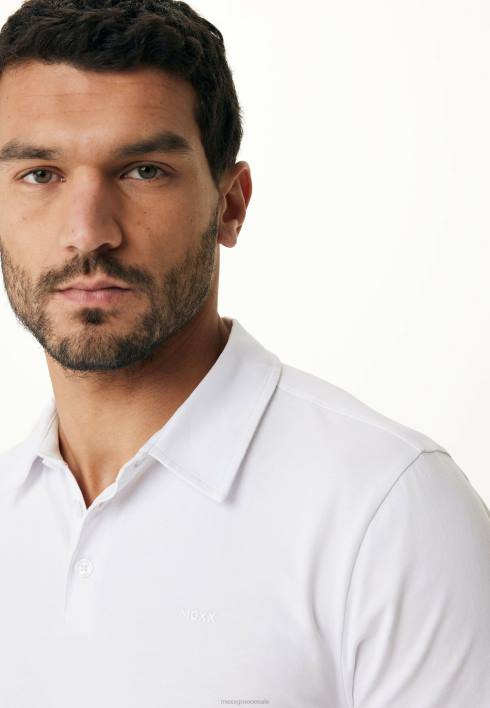άνδρες Mexx kevin polo άσπρο BR0F552