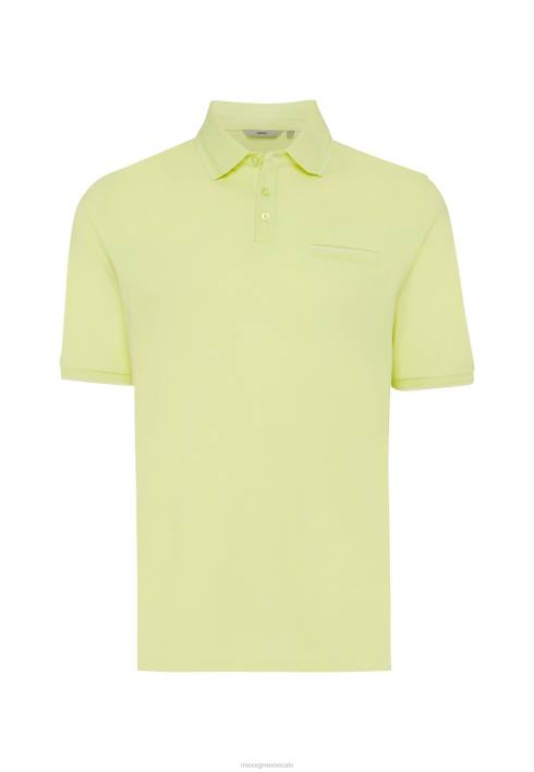 άνδρες Mexx κοντομάνικο polo lime βαμβάκι BR0F479