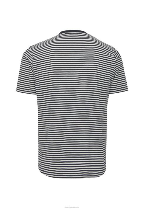 άνδρες Mexx t-shirt ριγέ ναυτικό μπλε BR0F519