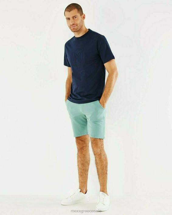 άνδρες Mexx t-shirt crewneck navy μπλε BR0F561